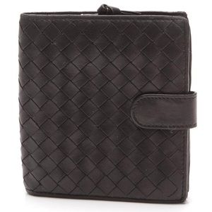 Bottega Veneta Intrecciato French Bi-Fold Wallet